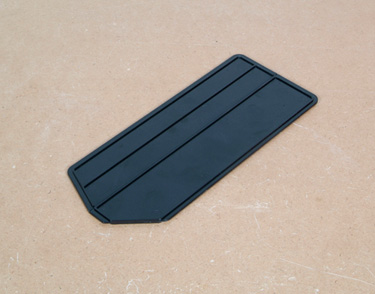 Picture of Triton Products 4-220 7 In. L x 2.63 In. W x .88 In. H ABS Plastic Black Bin Dividers for 3-220 Bins  6 Pack