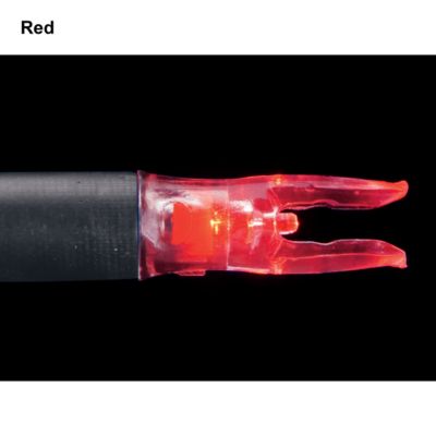 Double Take Archery 89014203 Nockturnal GT Lighted Nocks for Gold Tip Arrows - Red - 3 Pack