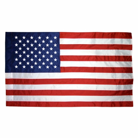 Picture of Annin Flagmakers 21100 3 ft. x 5 ft. Nylon-Glo US Indoor Flag with Pole Hem