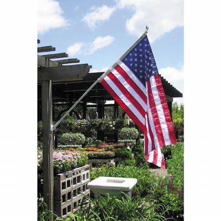 Picture of Annin Flagmakers 238 3 ft. x 5 ft. Annin Spinning Pole American Flag Estate Set