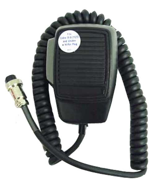 CB4E 4 Pin Electret Cb Microphone Wired For Cobra Uniden -  Marmat