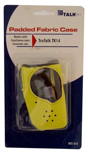 Picture of MAXON ACC312-Y Yellow Padded Fabric Case For Two Way Radio