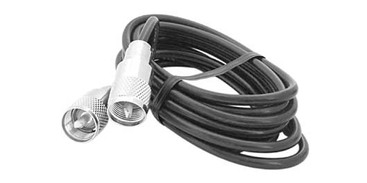 25 Foot Rg8X Cable With Pl259 Connectors