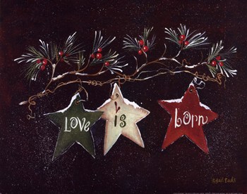 CO-PEN C01GE163 Love is Born Poster Print by Gail Eads -10 x 8