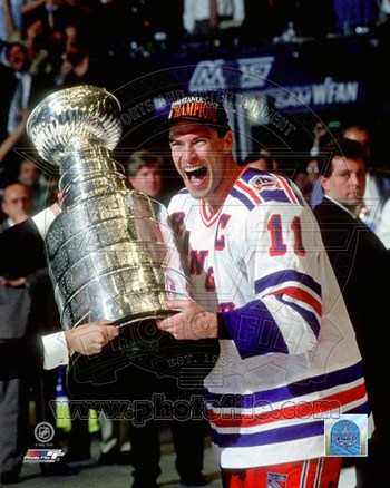 Picture of Photofile PFSAAJA00501 Mark Messier 1993-94 Stanley Cup Celebration Photo Print -8.00 x 10.00