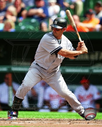 Picture of Photofile PFSAANN13101 Jorge Posada 2011 Action -8 x 10 Poster Print