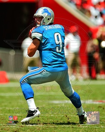 Picture of Photofile PFSAANY19101 Matthew Stafford 2011 Action -8 x 10 Poster Print