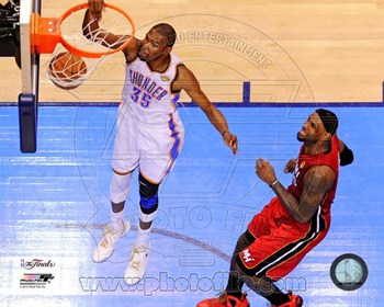 Picture of Photofile PFSAAOY17501 Kevin Durant Game 1 of the 2012 NBA Finals Action Photo Print -8.00 x 10.00