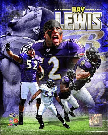 Picture of Photofile PFSAANY24601 Ray Lewis 2011 Portrait Plus -8 x 10 Poster Print