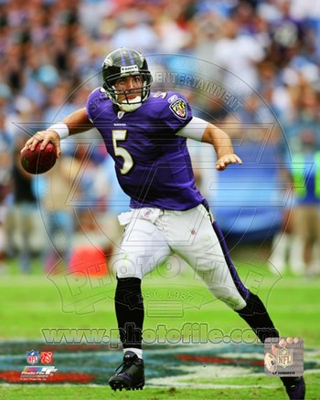 Picture of Photofile PFSAANZ14701 Joe Flacco 2011 Action -8 x 10 Poster Print