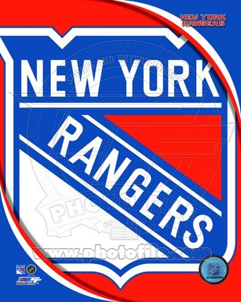 Picture of Photofile PFSAANU12101 New York Rangers 2011 Team Logo -8 x 10 Poster Print