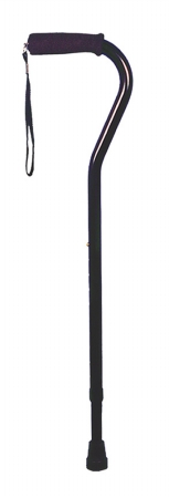 Picture of Drive Medical rtl10306 Foam Grip Offset Handle Walking Cane