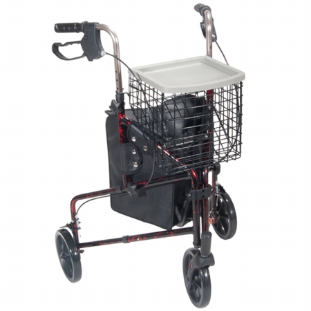 Picture of Drive Medical 10289bl 3 Wheel Rollator