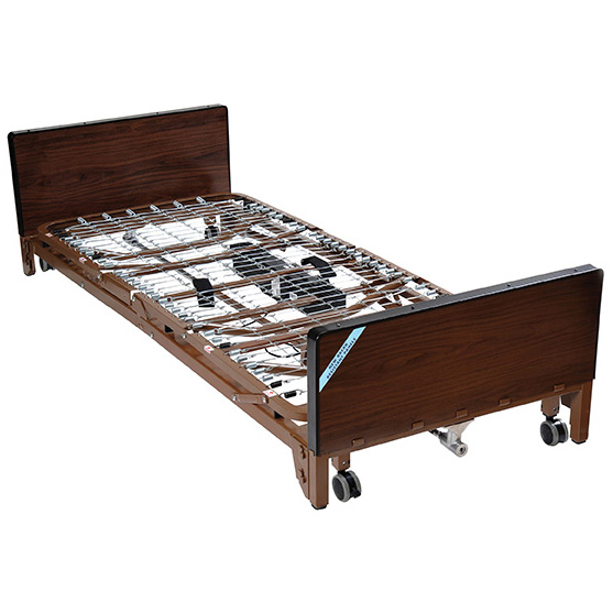 Drive Medical 15235bv-pkg-1-t Delta Ultra Light Full Electric Low Bed
