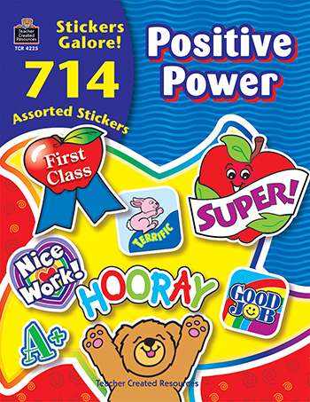 Positive Power Sticker Book 714Pk