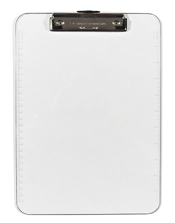 Picture of Charles Leonard CHL89710 Plastic Clipboard Clear