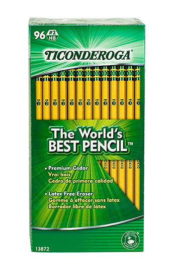 Picture of Dixon Ticonderoga Company DIX13872 Original Ticonderoga Pencils 96Bx Unsharpened