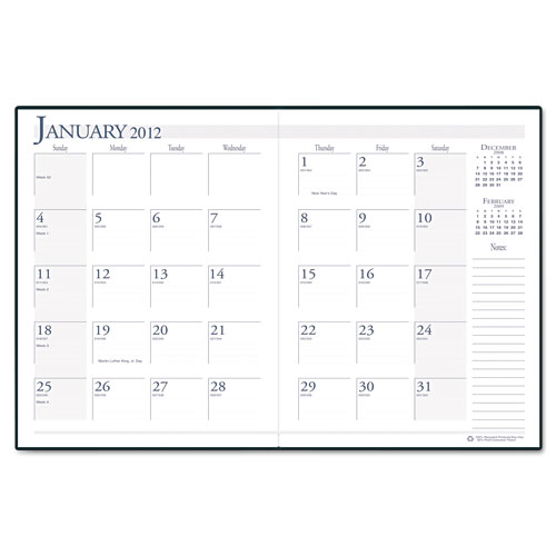 Picture of House of Doolittle HOD260602 Economy Monthly Planner  14 Mos. the product will be for the current year