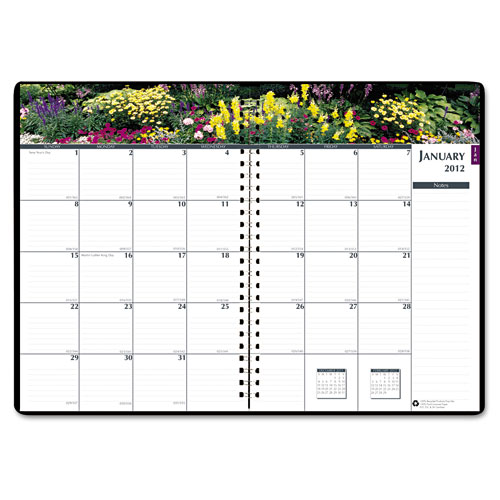 Picture of House of Doolittle HOD264632 Gardens Monthly Planner the product will be for the current year