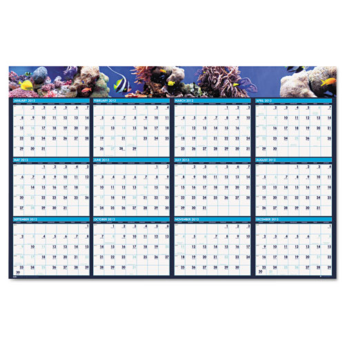 Sealife  Lam. Wall Planner
