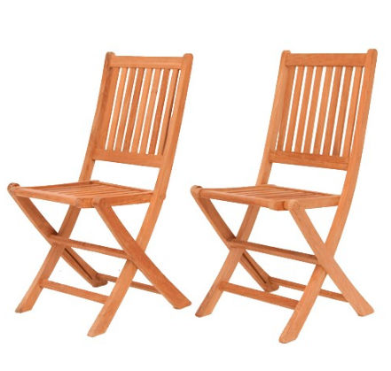 SC Yogya-Set Amazonia Teak London Teak Folding Chair