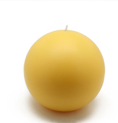 Picture of Zest Candle CBC-402 4 in. Yellow Citronella Ball Candles -2pc-Box
