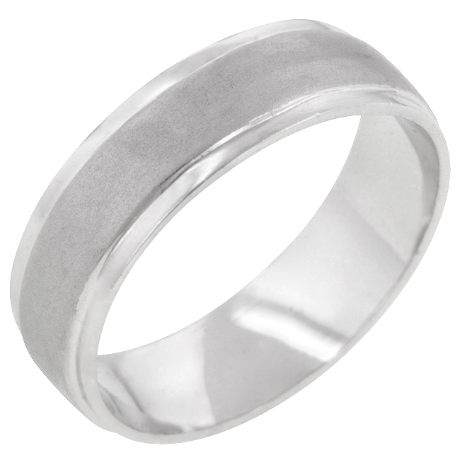 Picture of Kate Bissett R07936NP-V00-05 Genuine Rhodium Plated Eternity Ring in Silvertone- Size 5