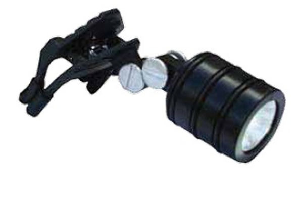 Picture of LW Scientific ILL-LED7-HLCL LED Headlight - Clip-on - 3-AAA Battery Pack