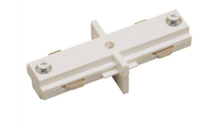 STRAIGHT CONNECTOR-WHITE
