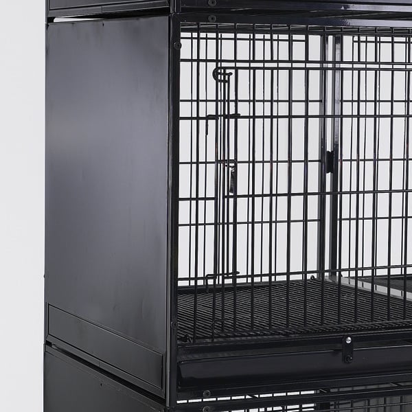 Picture of Petedge ZW993 17 Modular Cage Side Panels 2/Set Black S