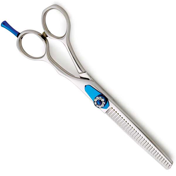 Picture of Master Grooming Tools TP5205 42 MGT 5900 Diamond Thinning Shears 42-Tooth 6.5 In