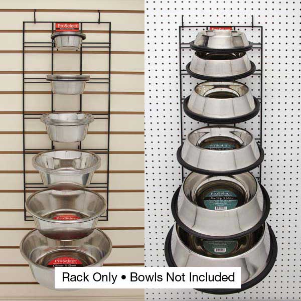 Picture of Petedge ZW3011 46 ProSelect Bowl Display Rack Non-Skid