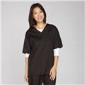 Top Performance V-Neck Grmg Smock Med Black Top Performance V-Neck Grmg Smock Med Black