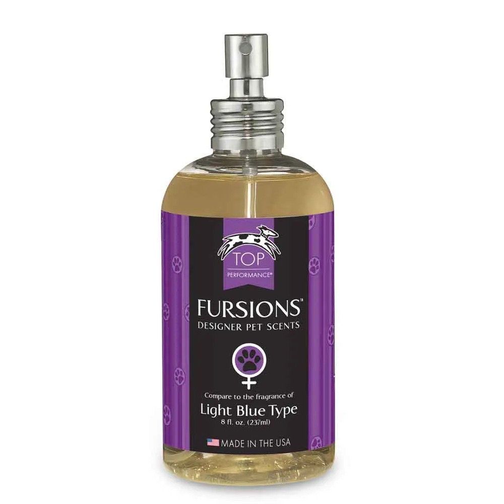 Top Performance TP1200 08 14 TP Fursions Cologne 8oz Light Blue Type