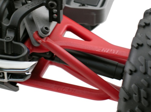Front Upper and Lower A-Arms for Traxxas .06th E-Revo - Red
