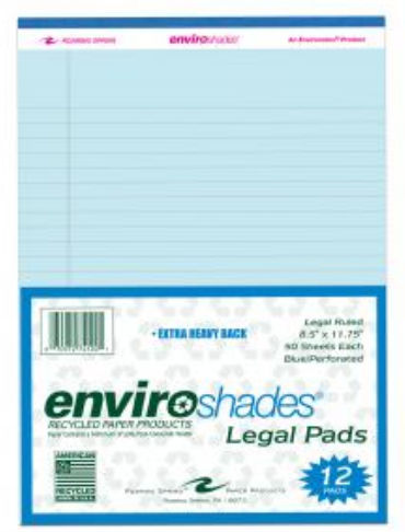 74120 Enviroshades Legal Pads - 6 Packs Per Case