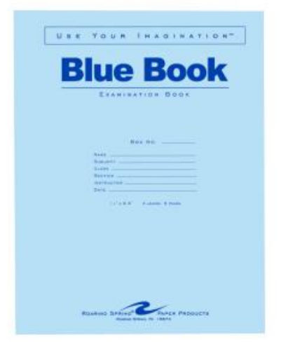 Picture of Roaring Spring Paper Products 77515 Exam Book - 1000 Per Case