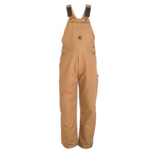 46x32 Original Unlined Bib Overall - Brown Duck