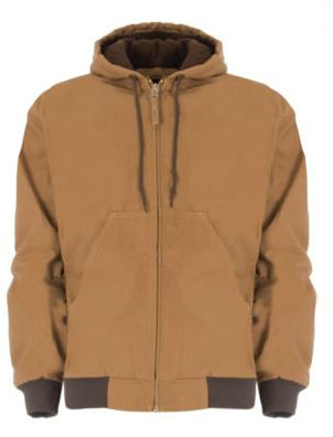 Original Hooded Jacket - Brown Duck - 5X-Large - Quilt Lined