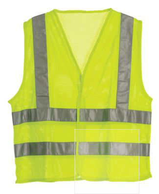 HVV042YWR440 Medium/Large Large Regular Hi-Visibility Economy Vest - Yellow
