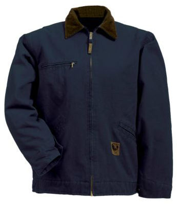 J374MDR560 3X-Large Regular Washed Gasoline Jacket Fleece Lined - Midnight