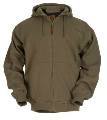 X-Large Tall Original Hooded Sweatshirt Thermal Lined - Alpine Green