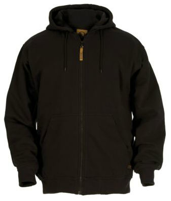 X-Large Regular Original Hooded Sweatshirt Thermal Lined - Black