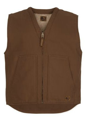 V-Neck Vest Sherpa Lined - Dark - 3X-Large Regular
