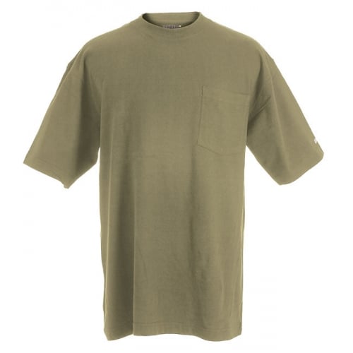 4X-Large Regular Heavyweight Pocket Tee - Short Sleeve - Desert