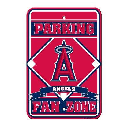 Fremont Die Plastic Parking Sign - Anaheim Angels