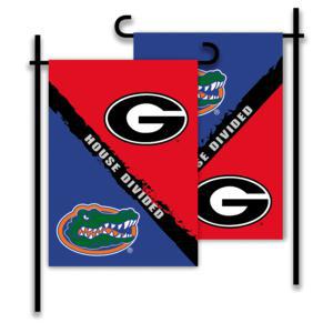 Picture of BSI PRODUCTS 83709 2-Sided Garden Flag - Rivalry House Divided - Georgia - Florida