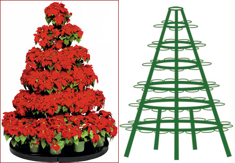 Picture of Creative Displays 106FB 6.5 ft. Full Round Tree Rack