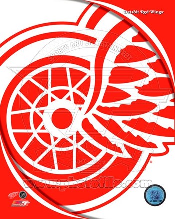 Picture of Photofile PFSAANU12801 Detroit Red Wings 2011 Team Logo -8 x 10 Poster Print