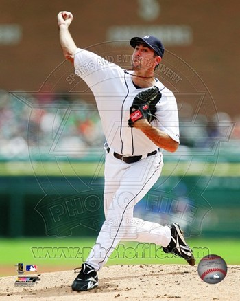 Photofile PFSAAOV16701 Justin Verlander 2012 Action Photo Print -8.00 x 10.00
